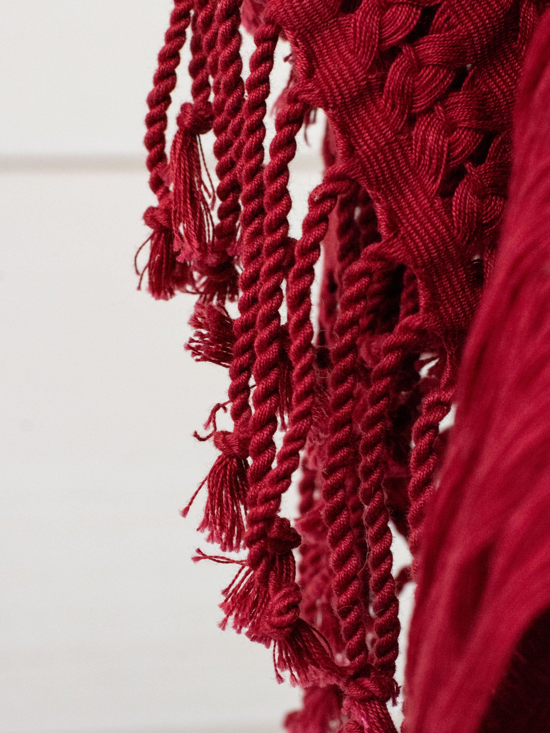 Short poncho, entirely frayed, Chiapas