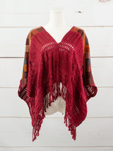 Short poncho, entirely frayed, Chiapas