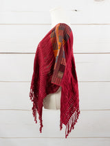 Short poncho, entirely frayed, Chiapas