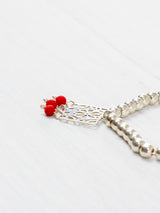 Paper-cut bracelet with flower