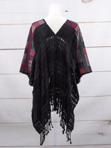 Long poncho all unraveled Chiapas
