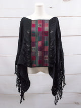 Long poncho all unraveled Chiapas
