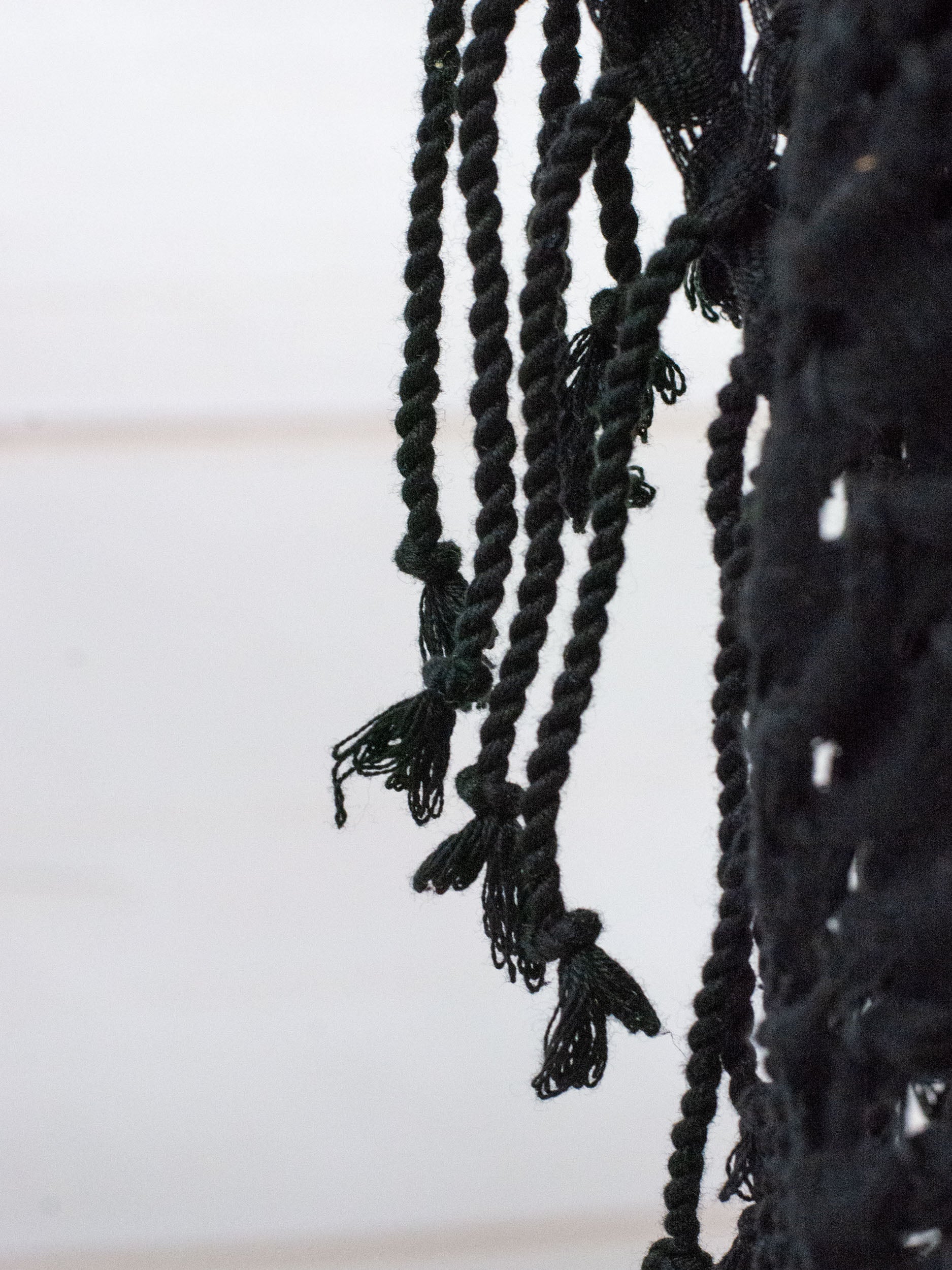 Long poncho all unraveled Chiapas